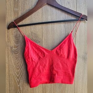 Free People Intimately Scarlet Ribbed Top